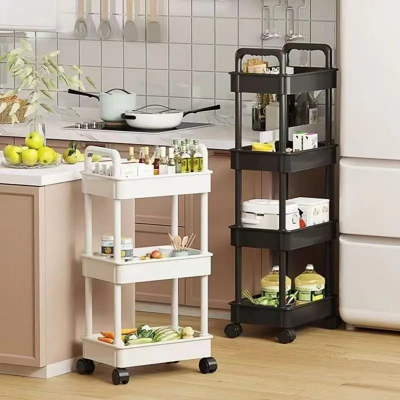 5-Tier Rolling Kitchen Storage Cart