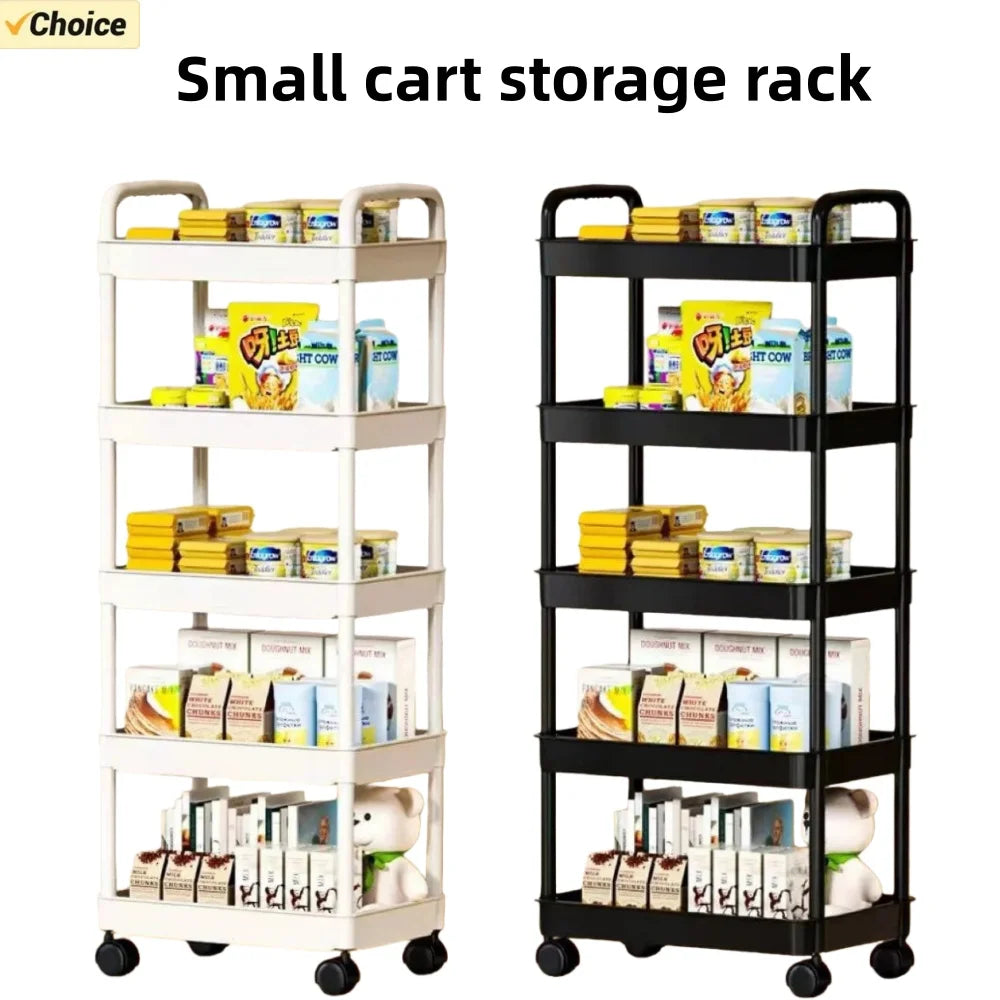 5-Tier Rolling Kitchen Storage Cart